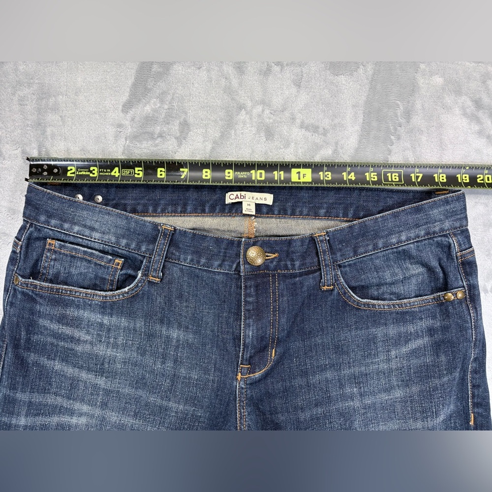 CAbi Jeans Women’s Size 14 – Dark Wash - Picture 8 of 10